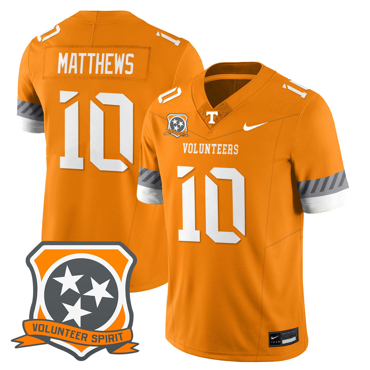 Men's Tennessee Volunteers 2025 Spirit Jersey - All Stitched