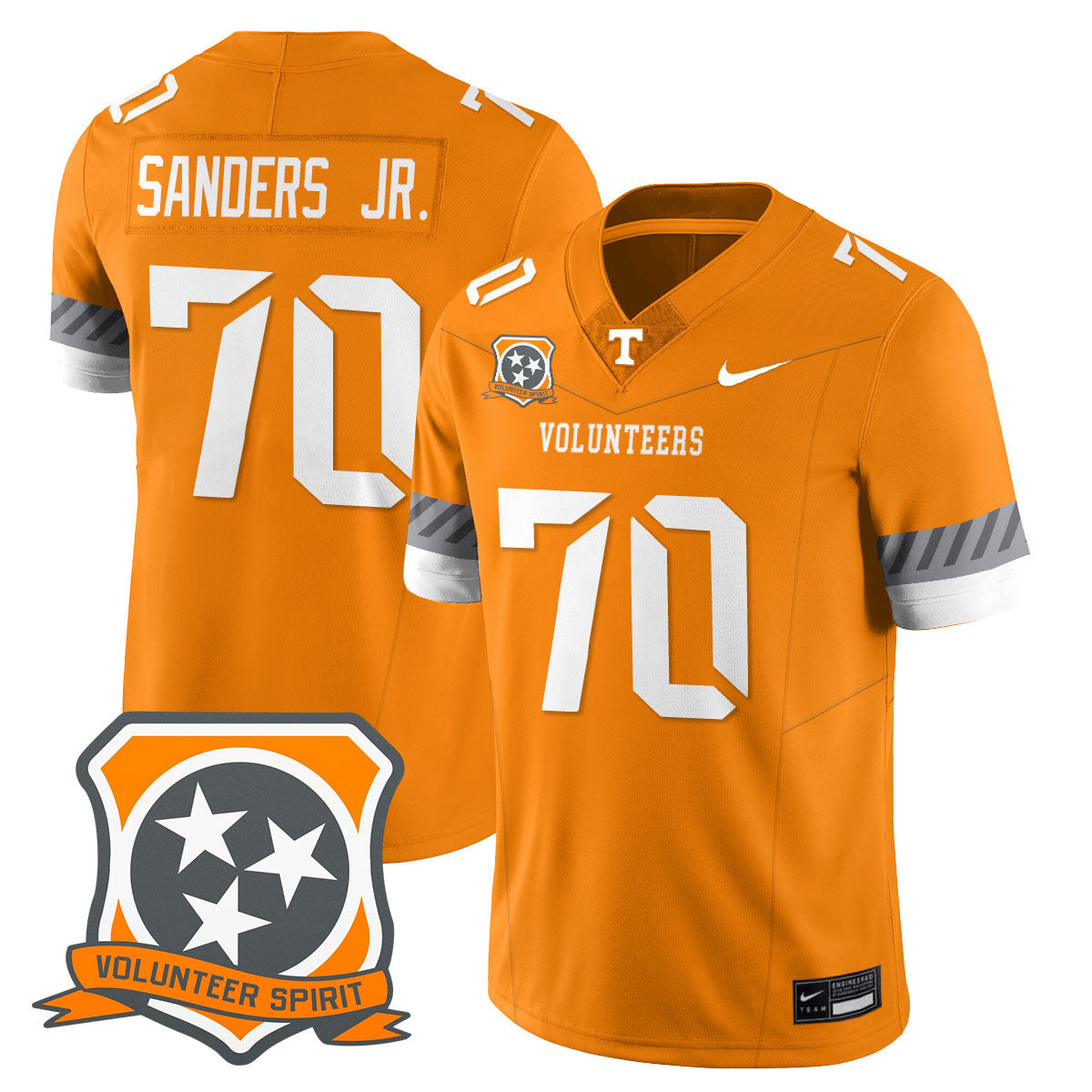Men's Tennessee Volunteers 2025 Spirit Jersey - All Stitched