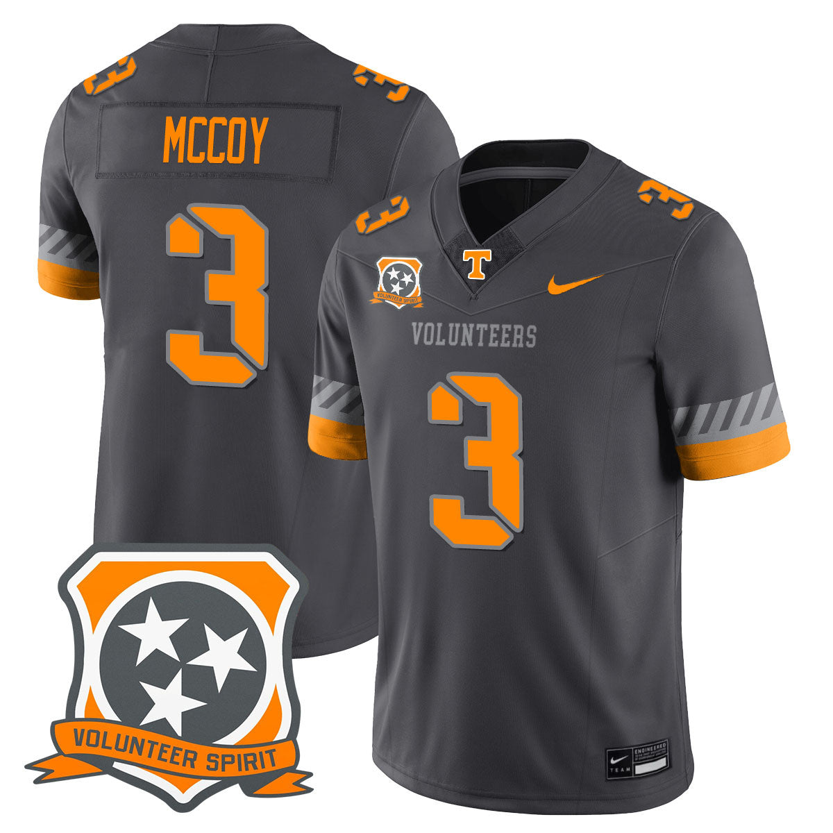 Men's Tennessee Volunteers 2025 Spirit Jersey - All Stitched