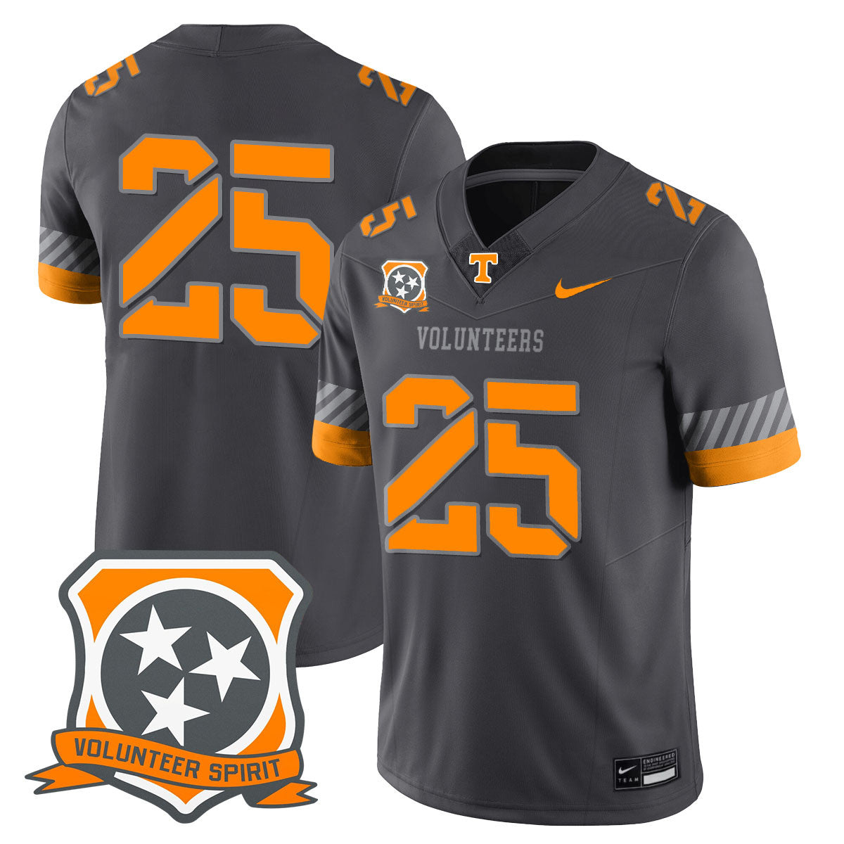 Men's Tennessee Volunteers 2025 Spirit Jersey - All Stitched
