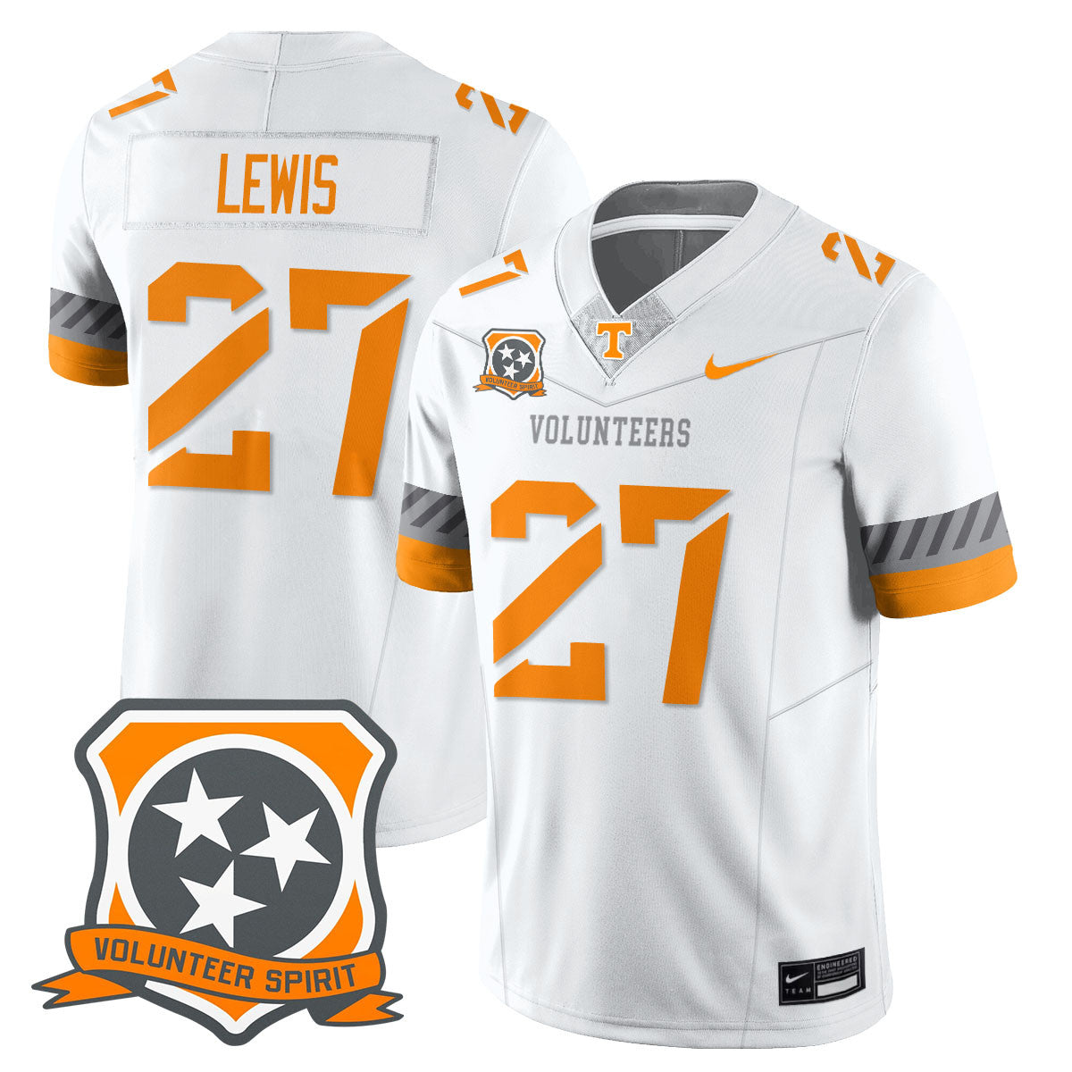 Men's Tennessee Volunteers 2025 Spirit Jersey - All Stitched