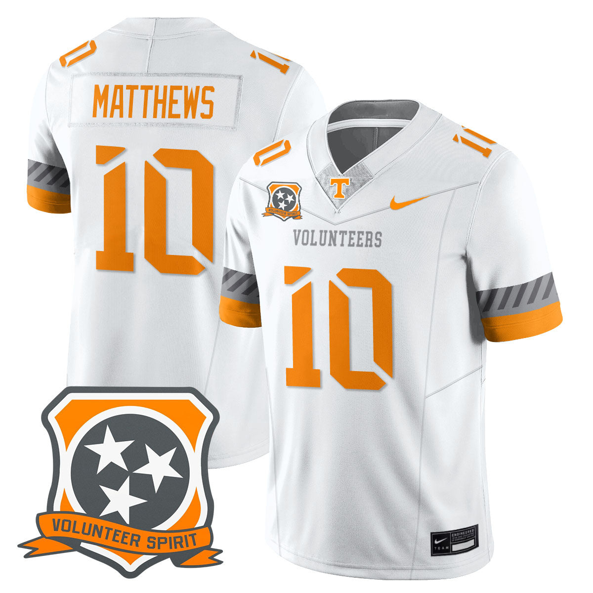 Men's Tennessee Volunteers 2025 Spirit Jersey - All Stitched
