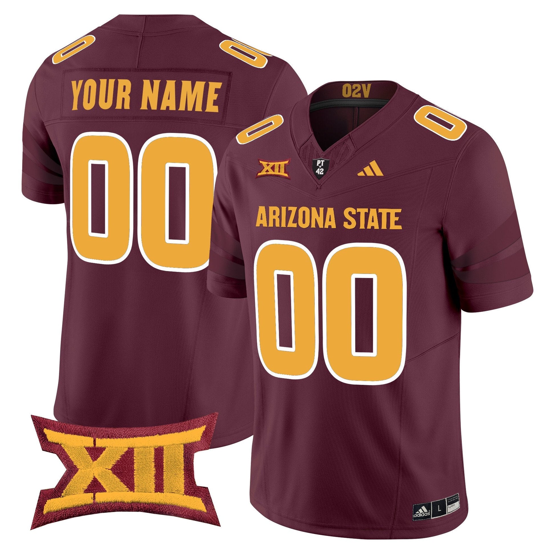 Arizona State Sun Devils 2025 Vapor Limited Custom Jersey - All Stitched