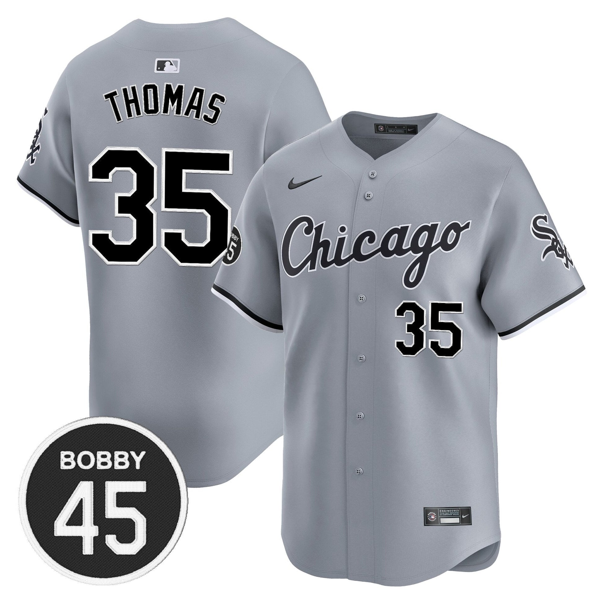 Men's Chicago White Sox Bobby Jenks Vapor Premier Limited Jersey - All Stitched