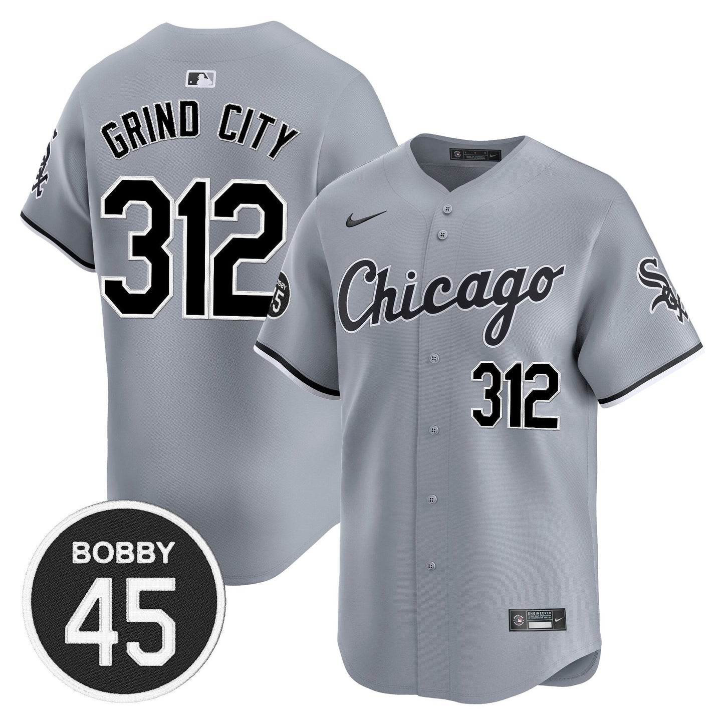 Men's Chicago White Sox Bobby Jenks Vapor Premier Limited Jersey - All Stitched
