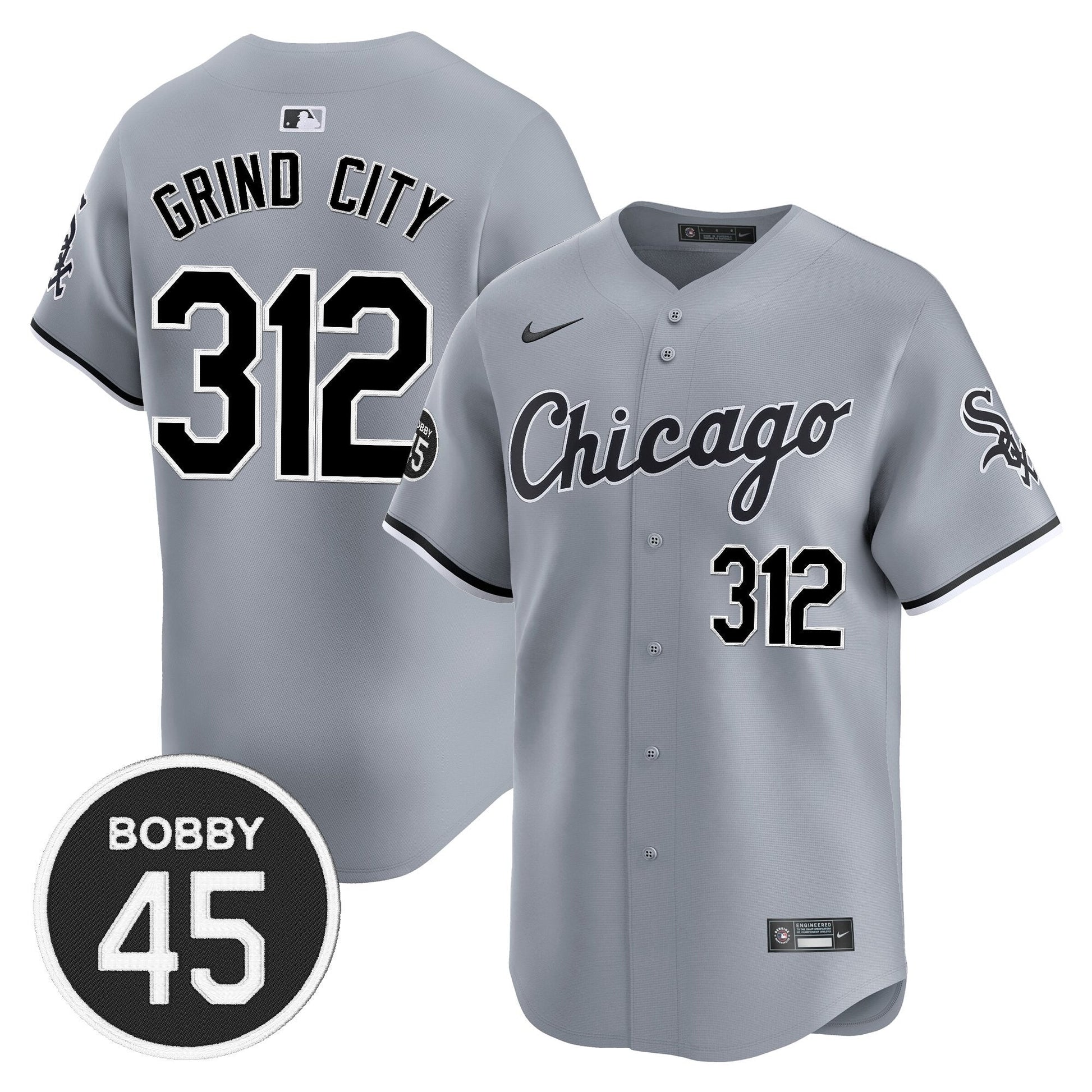 Men's Chicago White Sox Bobby Jenks Vapor Premier Limited Jersey - All Stitched