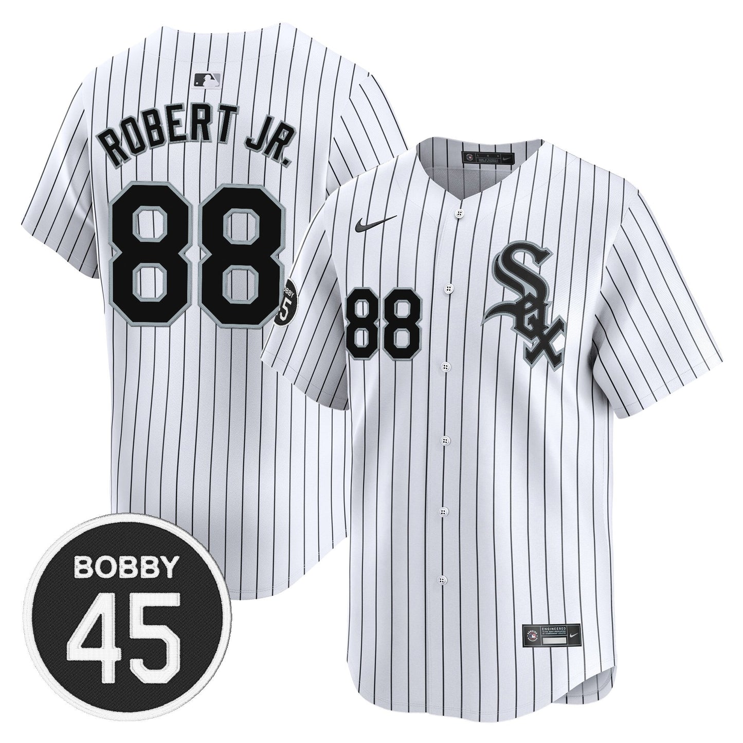 Men's Chicago White Sox Bobby Jenks Vapor Premier Limited Jersey - All Stitched