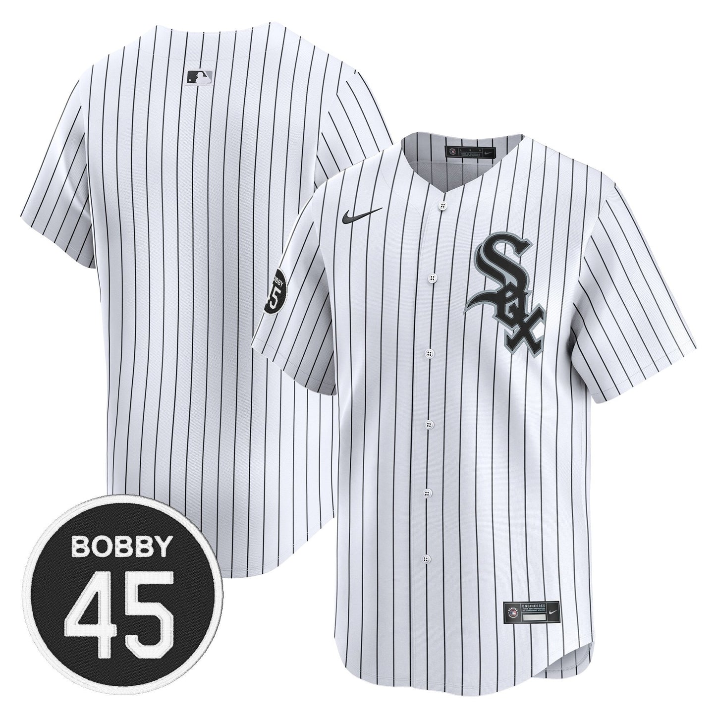 Men's Chicago White Sox Bobby Jenks Vapor Premier Limited Jersey - All Stitched