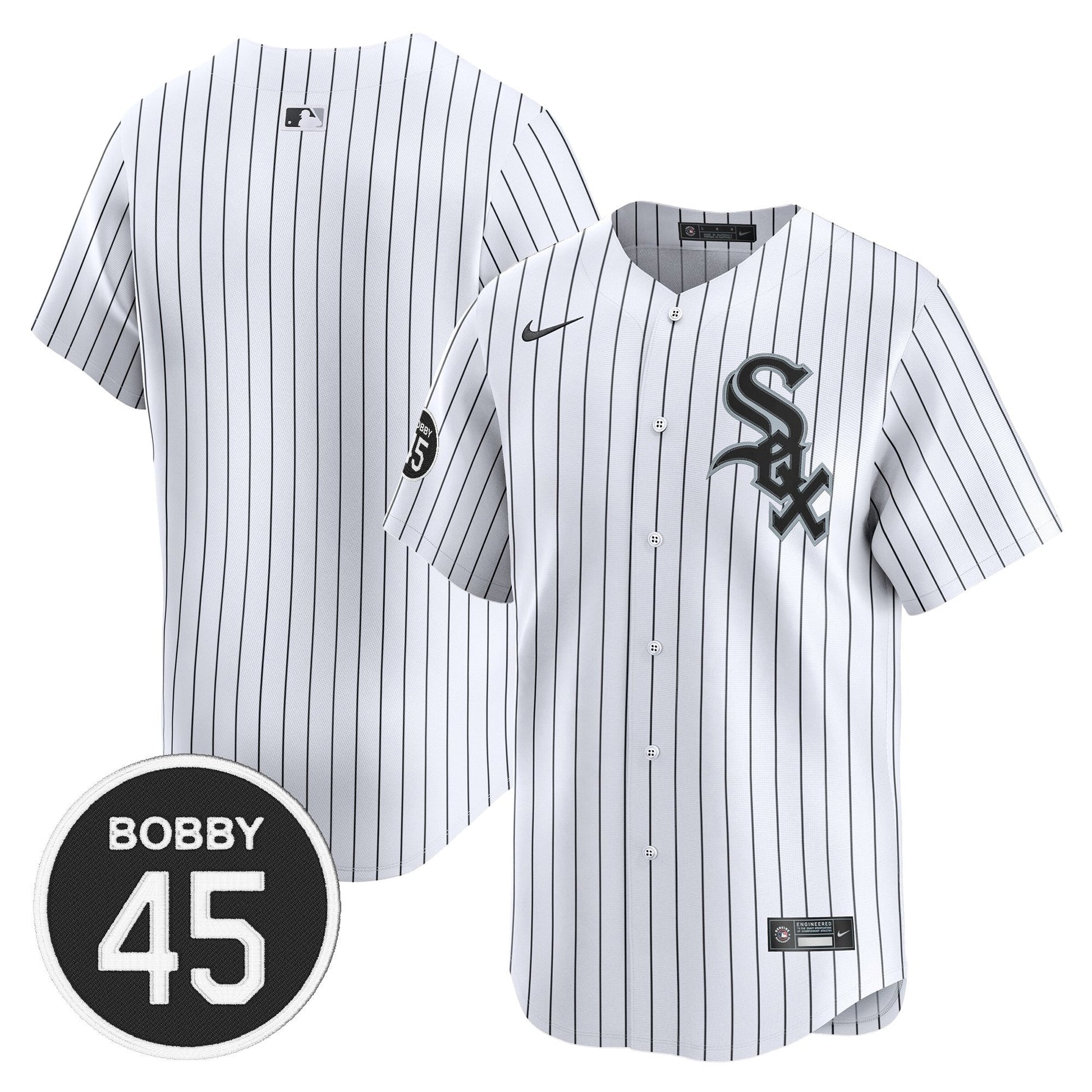 Men's Chicago White Sox Bobby Jenks Vapor Premier Limited Jersey - All Stitched