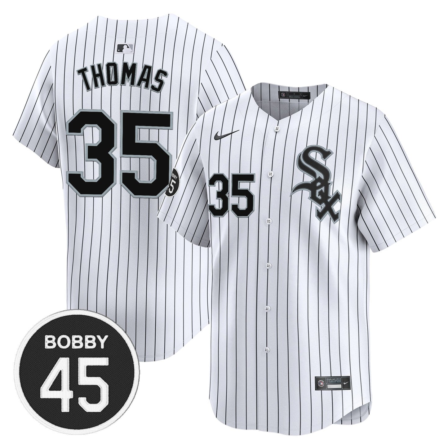 Men's Chicago White Sox Bobby Jenks Vapor Premier Limited Jersey - All Stitched