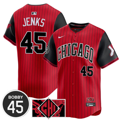Men's Chicago White Sox Bobby Jenks Vapor Premier Limited Jersey - All Stitched