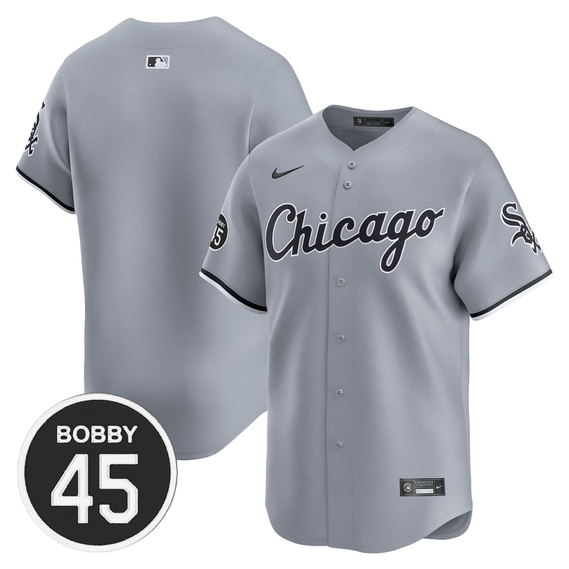 Men's Chicago White Sox Bobby Jenks Vapor Premier Limited Jersey - All Stitched