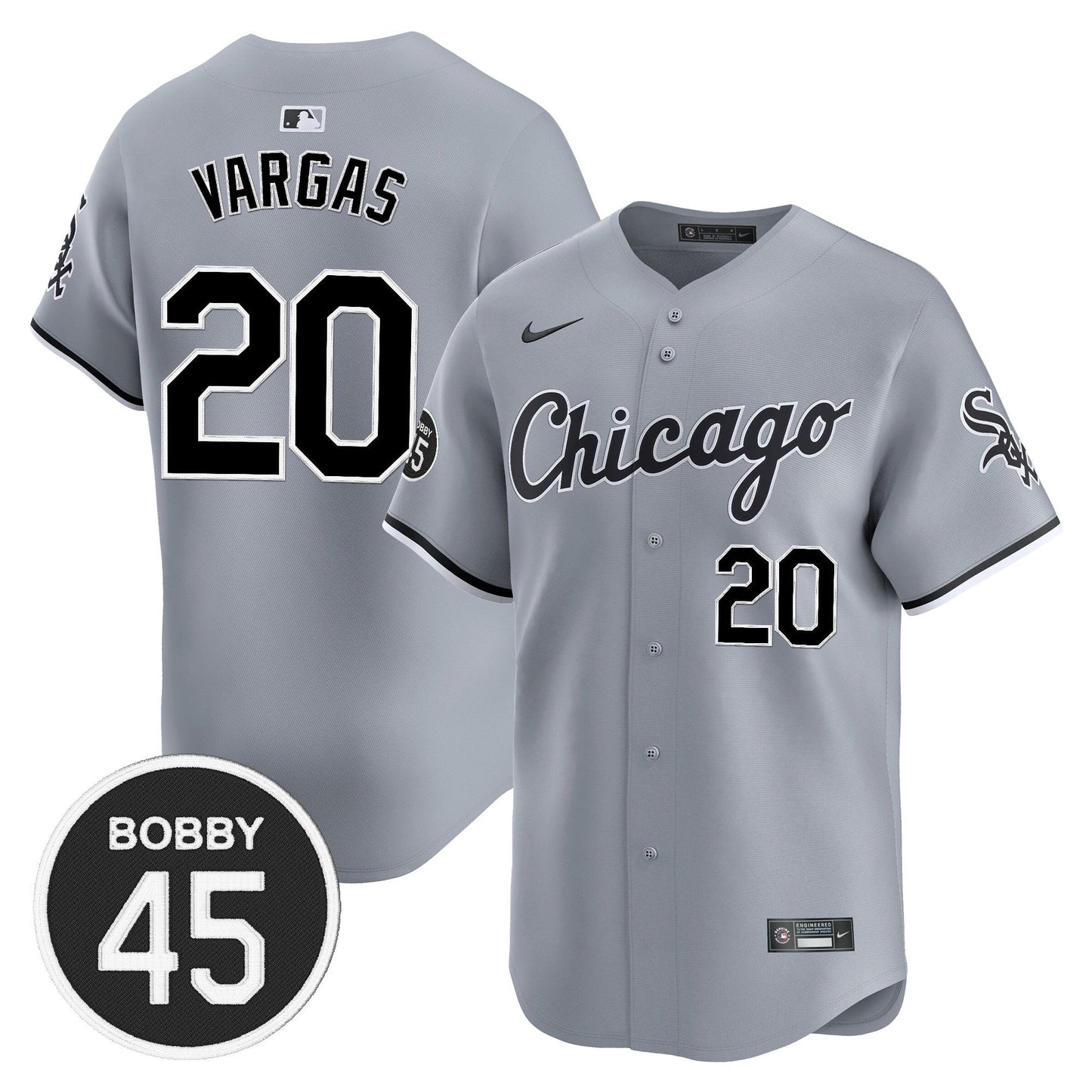 Men's Chicago White Sox Bobby Jenks Vapor Premier Limited Jersey - All Stitched
