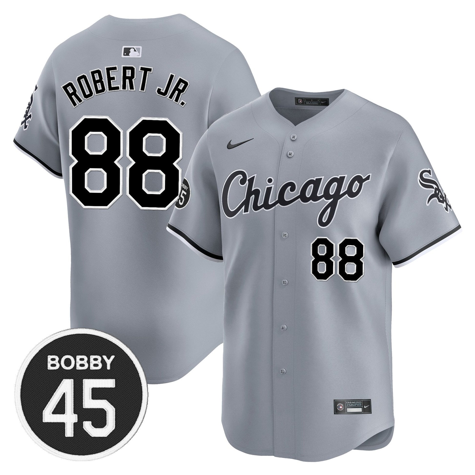 Men's Chicago White Sox Bobby Jenks Vapor Premier Limited Jersey - All Stitched