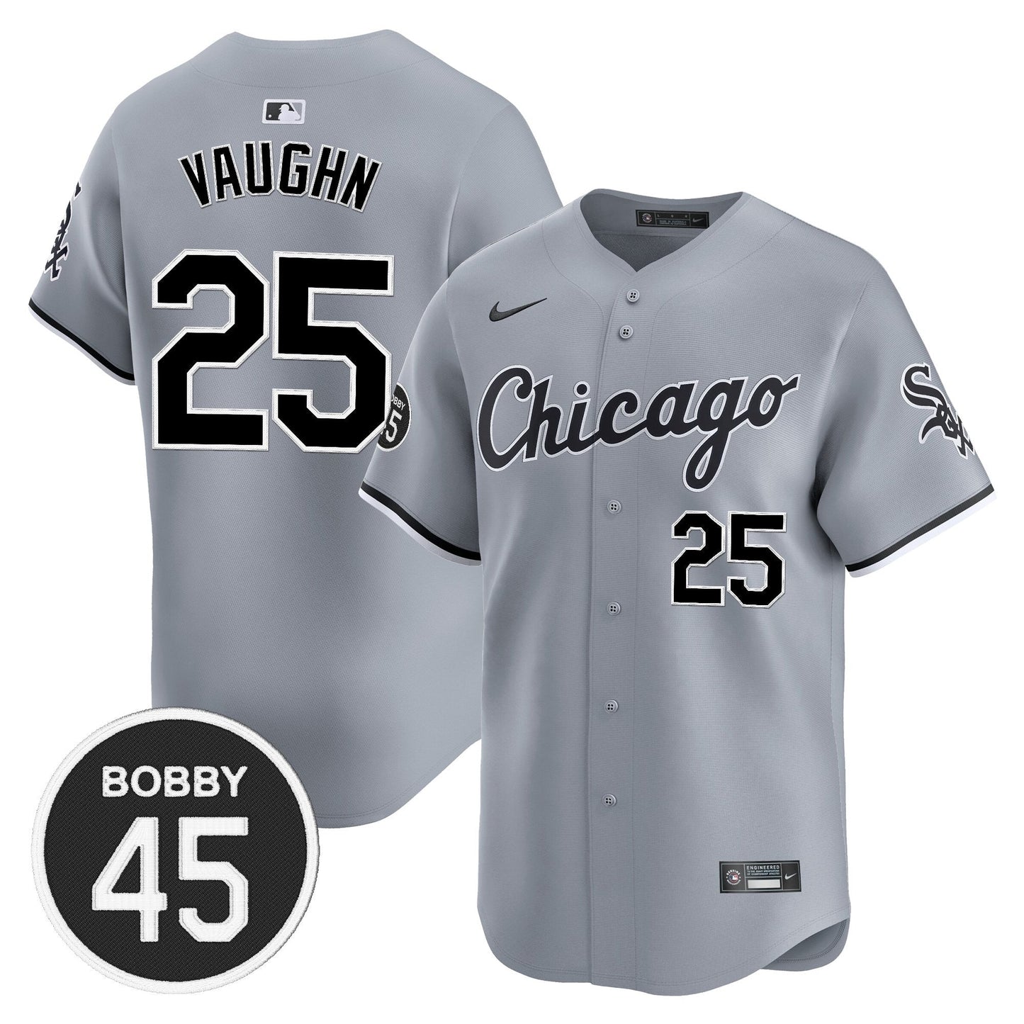 Men's Chicago White Sox Bobby Jenks Vapor Premier Limited Jersey - All Stitched
