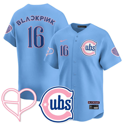 Men's Chicago Cubs BLΛƆKPIИK 2025 Limited Jersey - All Stitched