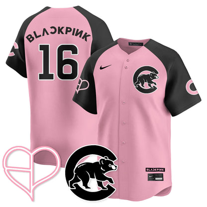 Men's Chicago Cubs BLΛƆKPIИK 2025 Limited Jersey - All Stitched
