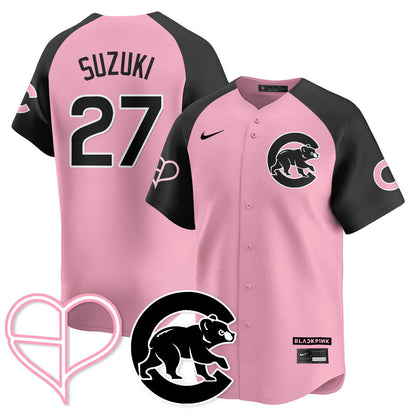 Men's Chicago Cubs BLΛƆKPIИK 2025 Limited Jersey - All Stitched