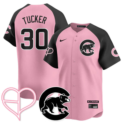 Men's Chicago Cubs BLΛƆKPIИK 2025 Limited Jersey - All Stitched