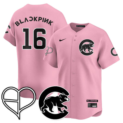 Men's Chicago Cubs BLΛƆKPIИK 2025 Limited Jersey - All Stitched