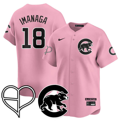 Men's Chicago Cubs BLΛƆKPIИK 2025 Limited Jersey - All Stitched