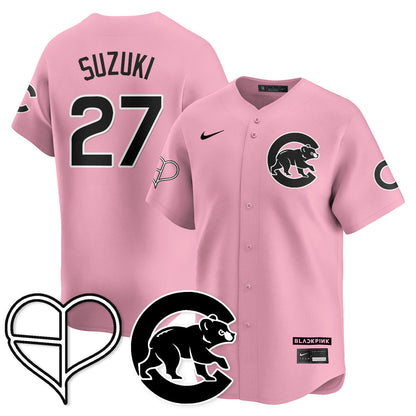 Men's Chicago Cubs BLΛƆKPIИK 2025 Limited Jersey - All Stitched