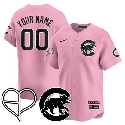 Men's Chicago Cubs BLΛƆKPIИK 2025 Limited Jersey - All Stitched