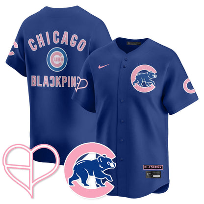 Men's Chicago Cubs BLΛƆKPIИK 2025 Limited Jersey - All Stitched