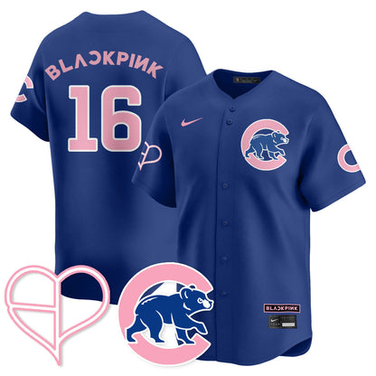 Men's Chicago Cubs BLΛƆKPIИK 2025 Limited Jersey - All Stitched