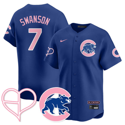 Men's Chicago Cubs BLΛƆKPIИK 2025 Limited Jersey - All Stitched