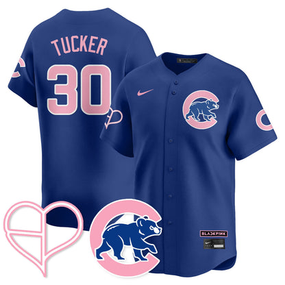 Men's Chicago Cubs BLΛƆKPIИK 2025 Limited Jersey - All Stitched