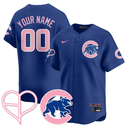 Men's Chicago Cubs BLΛƆKPIИK 2025 Limited Jersey - All Stitched