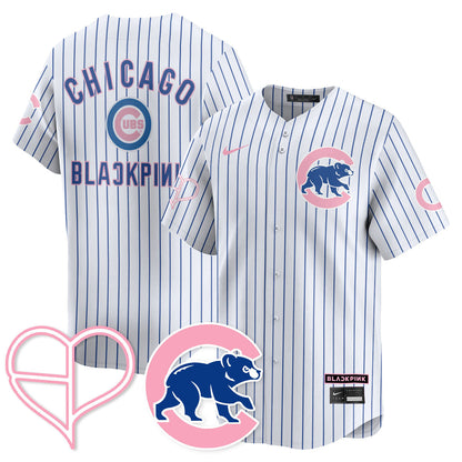 Men's Chicago Cubs BLΛƆKPIИK 2025 Limited Jersey - All Stitched