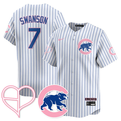 Chicago Cubs BLΛƆKPIИK 2025 Limited Jersey - All Stitched