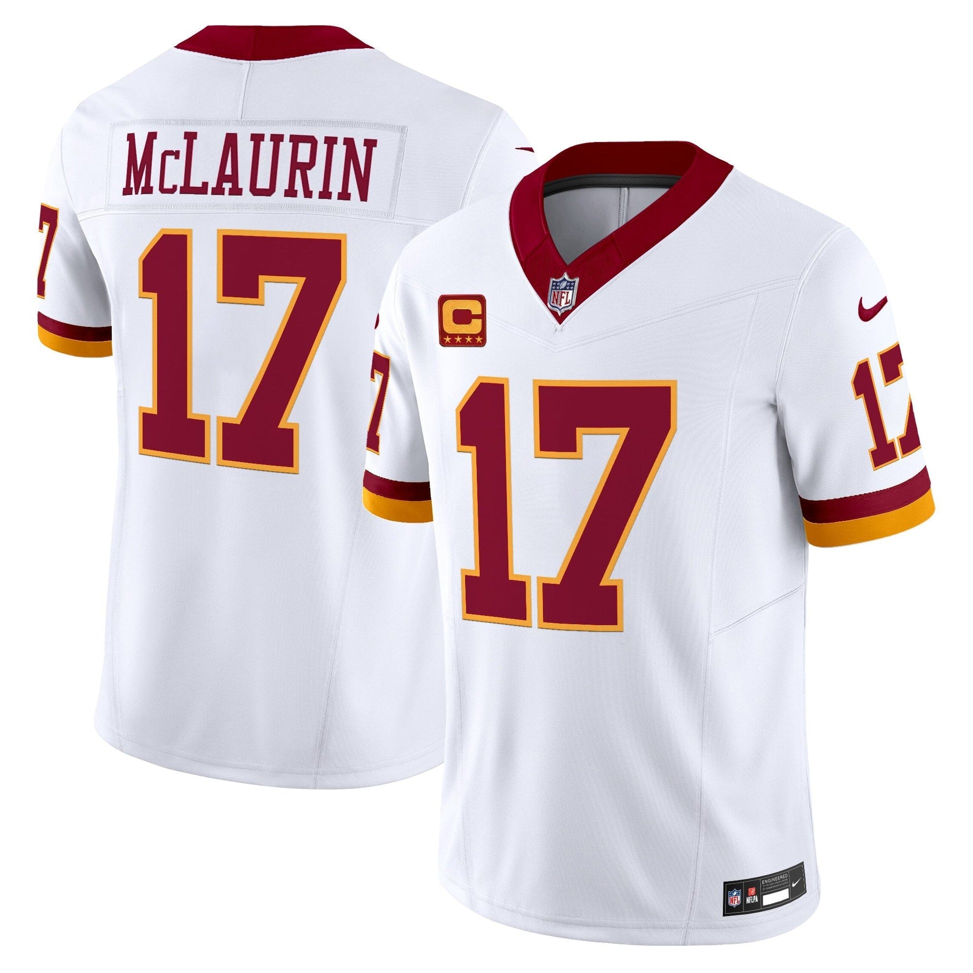 Washington Commanders Throwback Vapor Limited Jersey - All Stitched