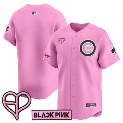 Unisex Chicago Cubs x BLACKPINK 2025 Vapor Premier Limited Jersey - All Stitched