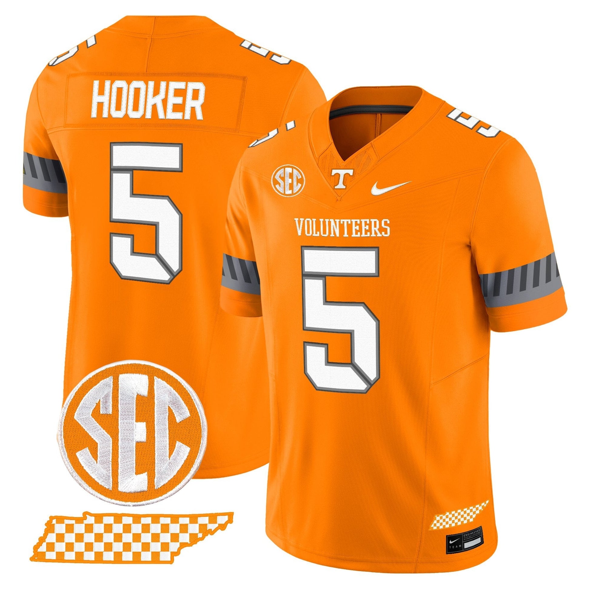 Men's Tennessee Volunteers 2025 'Smokey Grey Series' Vapor Limited Jersey V2 - All Stitched