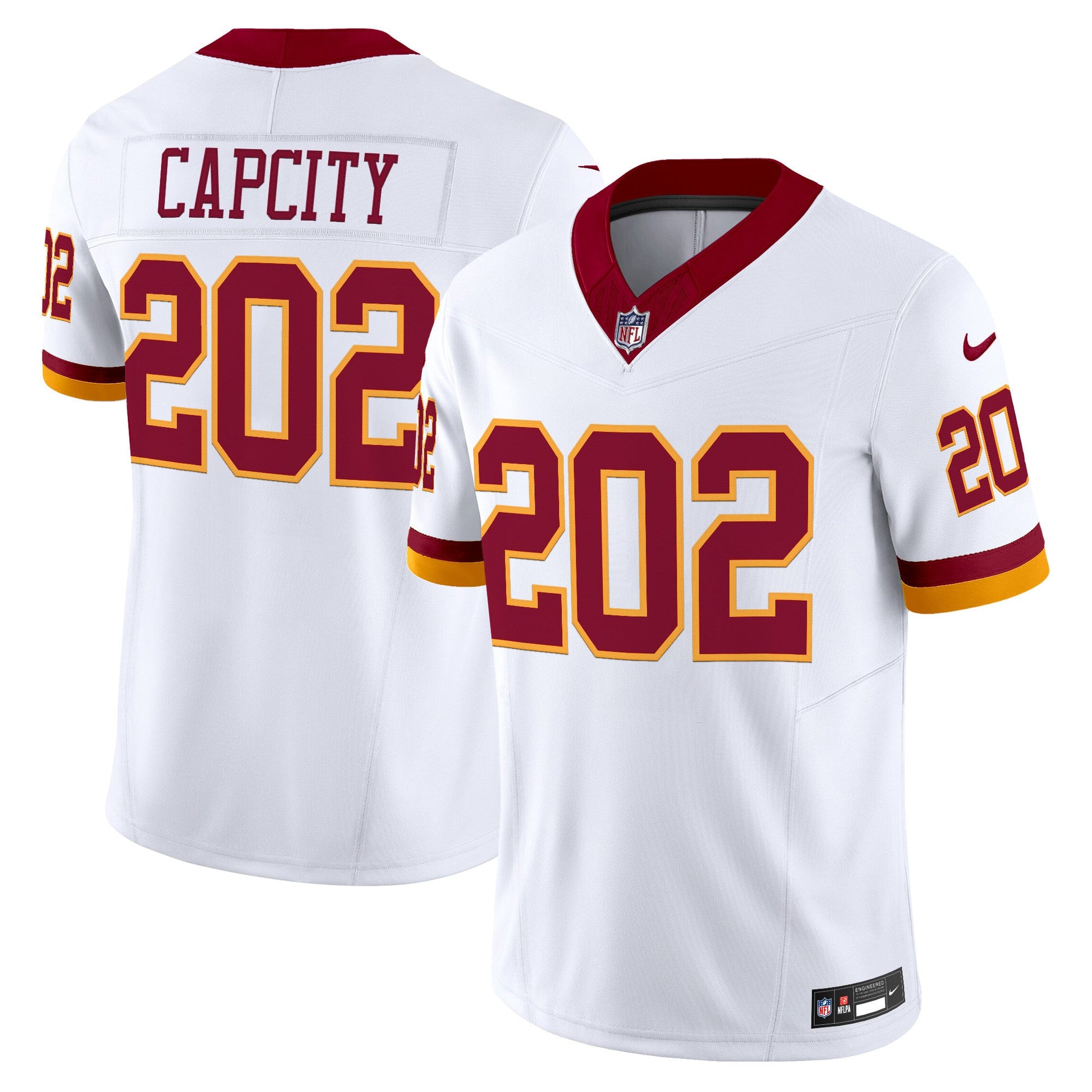 Men's Washington Redskins Throwback Vapor Limited Jersey - All Stitched