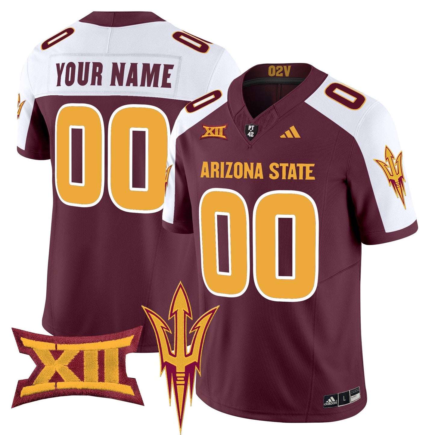 Arizona State Sun Devils 2025 Vapor Limited Custom Jersey - All Stitched