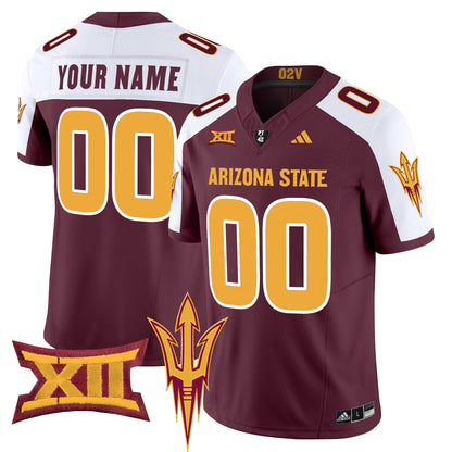 Arizona State Sun Devils 2025 Vapor Limited Custom Jersey - All Stitched