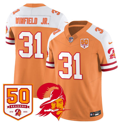 Tampa Bay Buccaneers '76 Vapor Limited Jersey - All Stitched