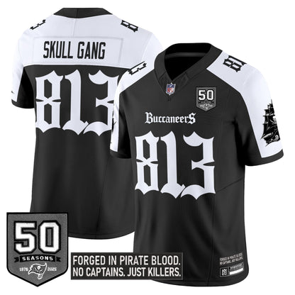 Men's Tampa Bay Buccaneers 'Gothic Pirate Shadows Edition' Limited Jersey - All Stitched
