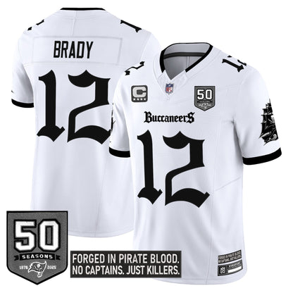 Men's Tampa Bay Buccaneers 'Gothic Pirate Shadows Edition' Limited Jersey - All Stitched