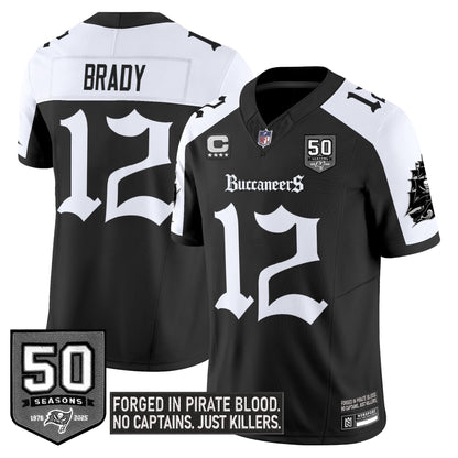 Men's Tampa Bay Buccaneers 'Gothic Pirate Shadows Edition' Limited Jersey - All Stitched