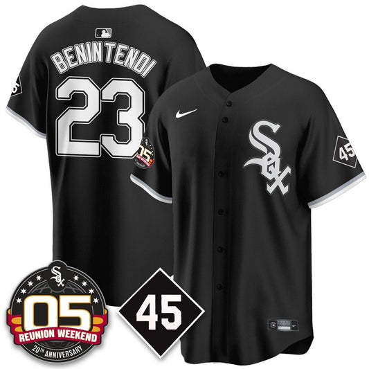 Men's Chicago White Sox Bobby Jenks 2025 Jersey - Reunion Weekend - All Stitched