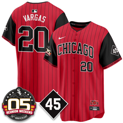 Men's Chicago White Sox Bobby Jenks 2025 Jersey - Reunion Weekend - All Stitched