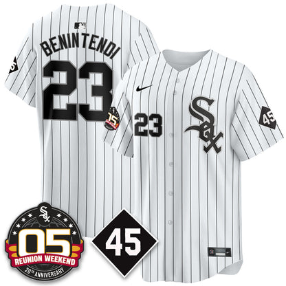 Men's Chicago White Sox Bobby Jenks 2025 Jersey - Reunion Weekend - All Stitched