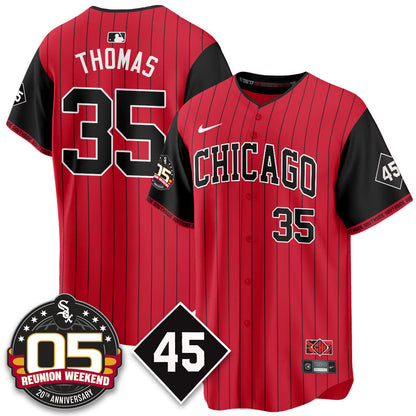 Chicago White Sox Bobby Jenks 2025 Jersey - Reunion Weekend - All Stitched