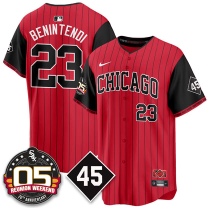 Chicago White Sox Bobby Jenks 2025 Jersey - Reunion Weekend - All Stitched