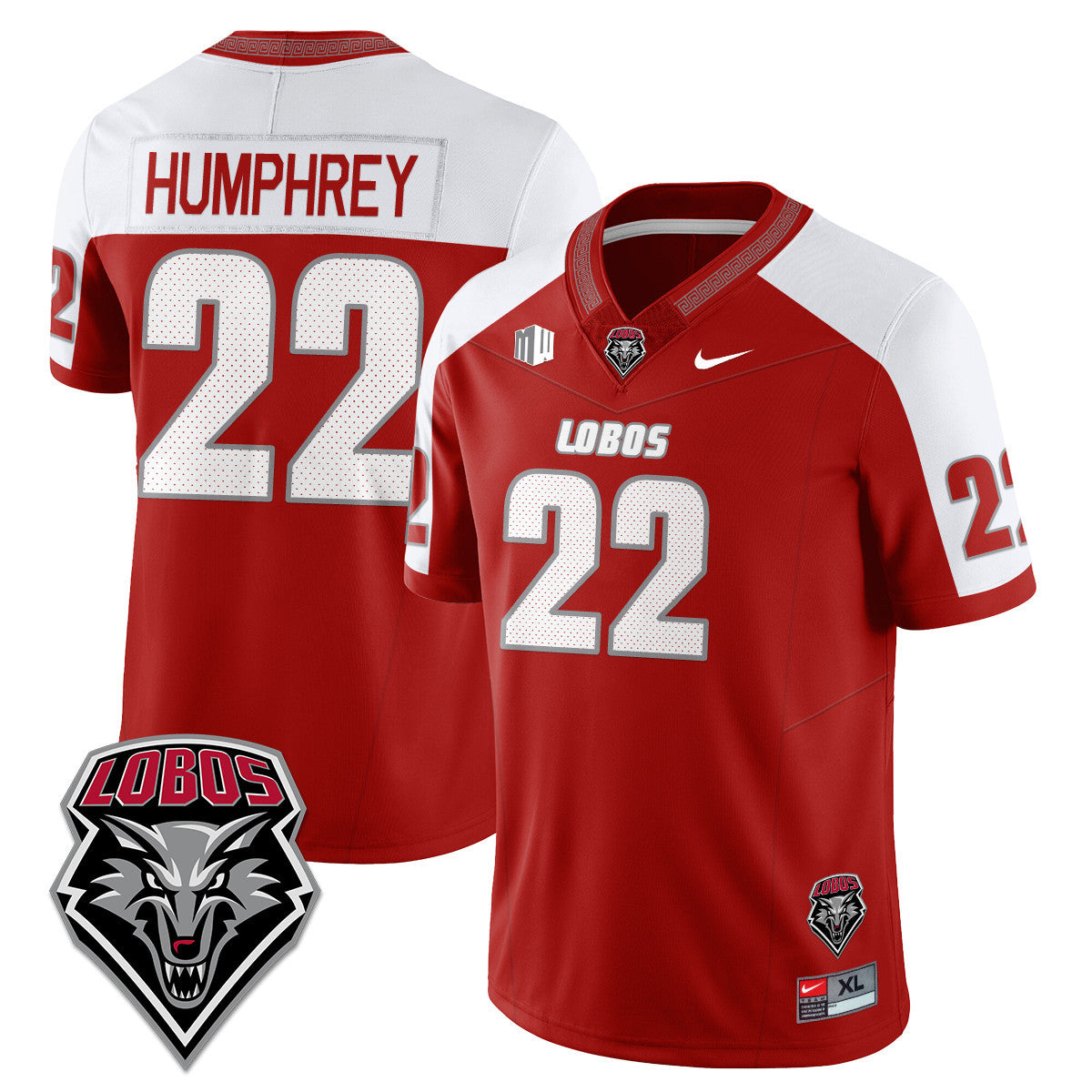Men's UNM Lobo Football 2025 Jersey - All Stitched